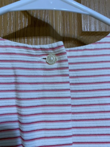 Ralph Lauren Girls Size 6X Special Occasion Dress Pink White Striped EUC - Picture 15 of 16