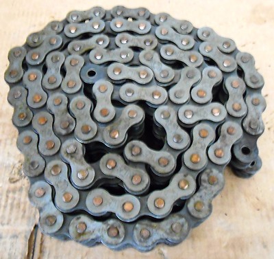 ATLAS RIVETED #100-2 CHAIN, 2 STRANDS, 1 1/4'' PITCH, 9 FT 11 IN LENGTH