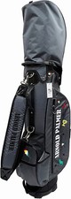 ARNOLD PALMER Golf Men's Stand Caddy Bag 9 x 46 inch 2.5kg Gray APCB-27S
