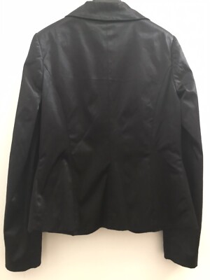 Veste En Cuir Noire Homme Taille 48 - Marque CANNELLA - Occasion Très Bon État - Style Imperméable