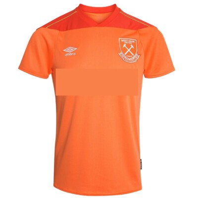 West Ham United Authentic Away Goalie Jersey U18 Medium Ships from USA 