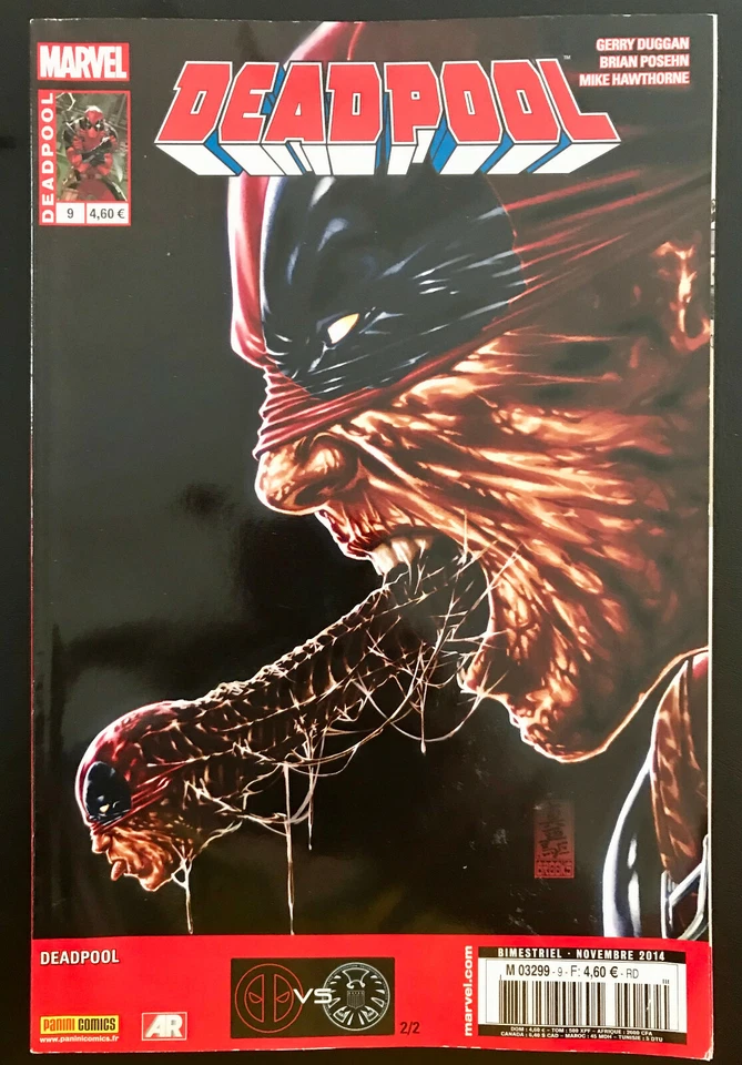 DEADPOOL N°9 Contre le SHIELD ( V4 2014 Panini Comics/ Marvel ) Comme Neuf - Photo 1/1