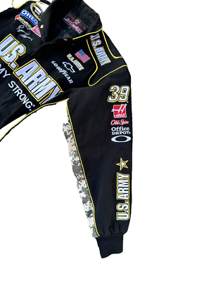US Army Nascar Racing Army Strong Vintage Jacke Blouson Gr. L | eBay
