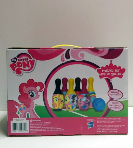 MY LITTLE PONY Bowling Set Toy Gift Set Kids Indoor Outdoor Fun 6 Pins 1 Ball - Picture 10 of 12