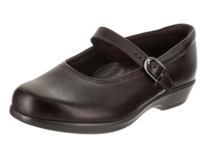 SAS Women's Maria Mary Jane Shoes, Dark Brown 2160-025