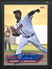 2010 Gwinnett Braves YOHAN FLANDE Signed Card autograph auto PHILLIES RC