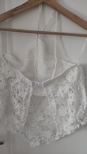Free People Seychelles Lace Top Size Small, New With Tags - Picture 9 of 10