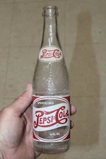 BURLINGTON DURHAM  NC PEPSI COLA BOTTLE 12 OZ ACL DOUBLE DOT