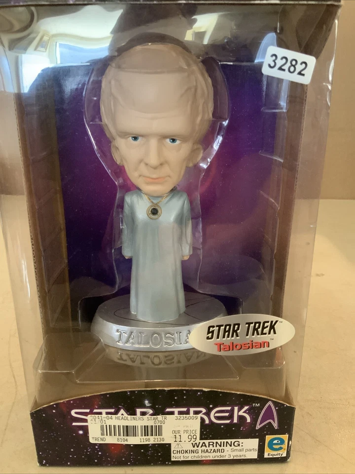2000 Star Trek Headliners XL boneco Talosian edição limitada equidade novo na caixa  - Imagem 2 de 2