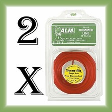 2 x ALM SL018 Heavy Duty Petrol Trimmer Strimmer Line 3.0mm x 15m 0.33 per metre