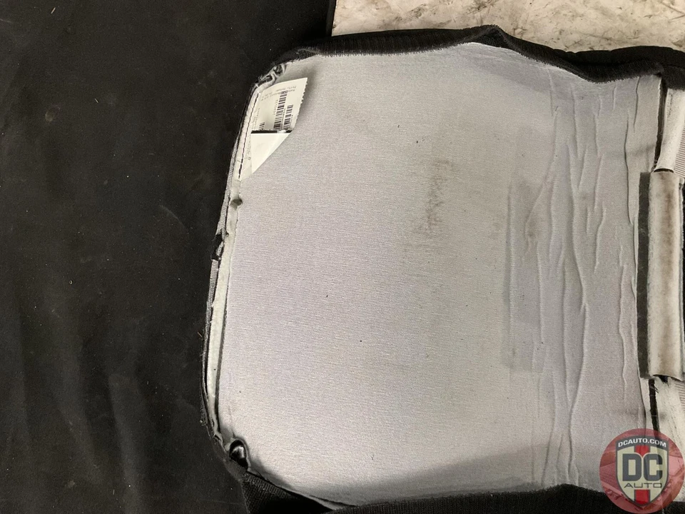 Porsche Cayman GT4 Alcantara 2016 cubierta inferior de asiento negra 918521161022W0 125454 Foto 4 de 4