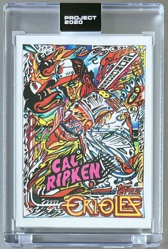 TOPPS PROJECT 2020 #380 CAL RIPKEN, JR by JK5 1982 ORIOLES * FREE SHIPPING