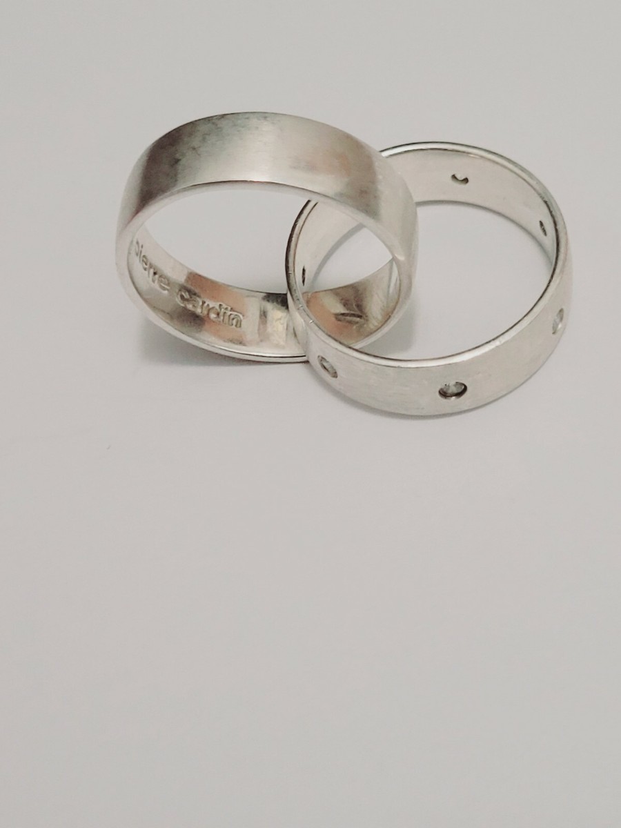 Pierre Cardin Ring 925 Silver with Cubic Zirconia 22mm (075)