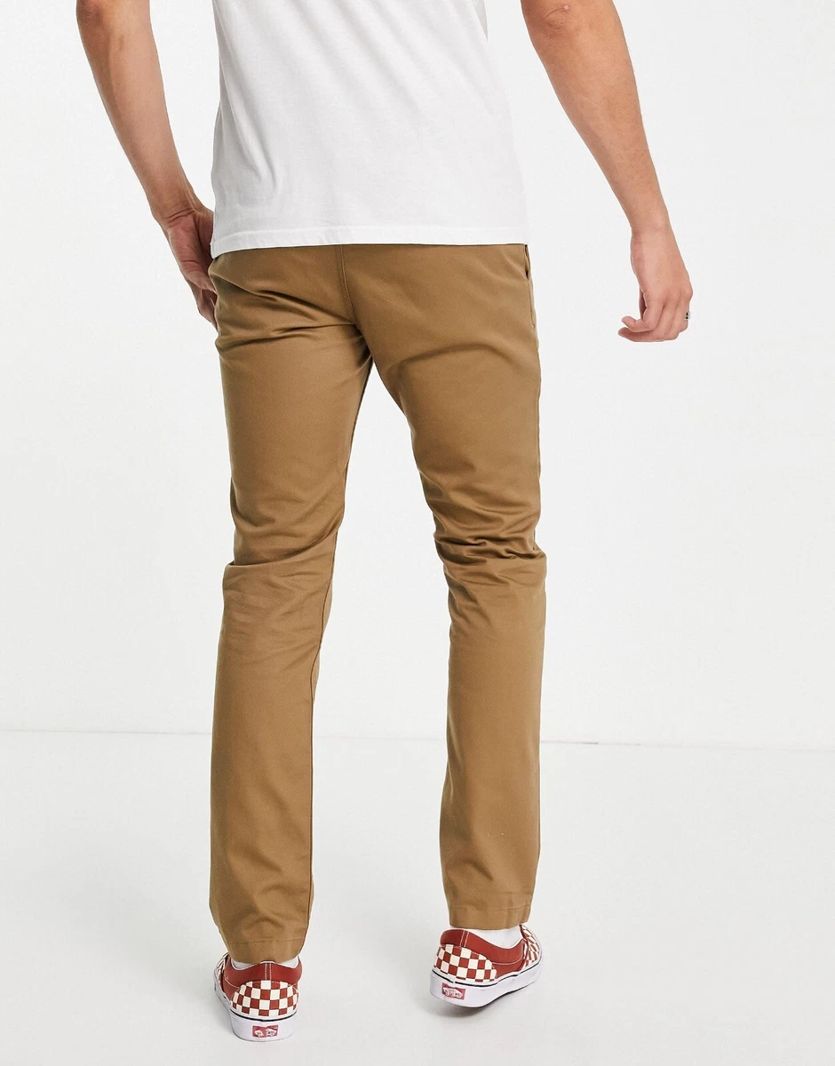 NEW Vans Slim Fit Authentic Chino Khaki Pants Mens Waist Size 30 Length 32  NWT