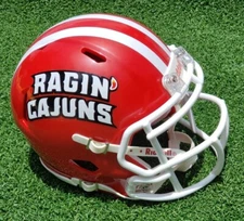 LOUISIANA LAFAYETTE RAGIN' CAJUNS FOOTBALL MINI HELMET