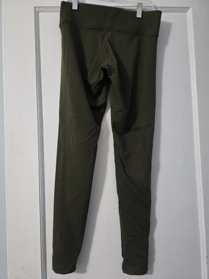 ROSA Victoria's Secret Ultimate Yoga Leggings Cazador Verde y Negro Malla Pequeño Foto 2 de 4