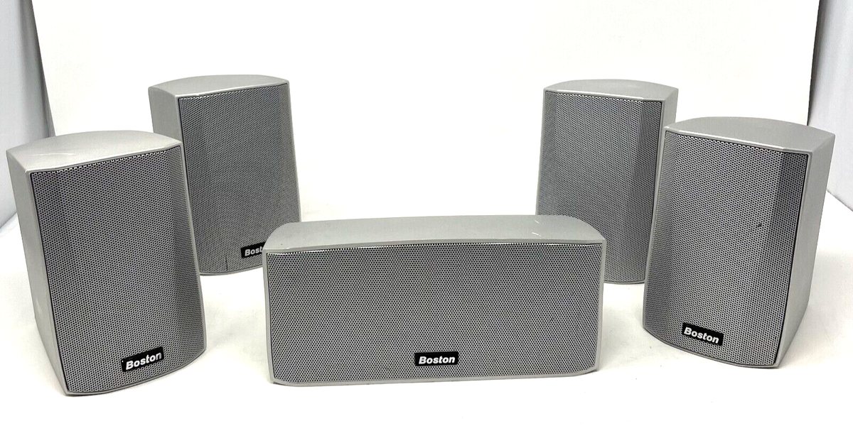 Boston Acoustics Micro 110x Satellite and 110C Center Speakers Set  Speakers