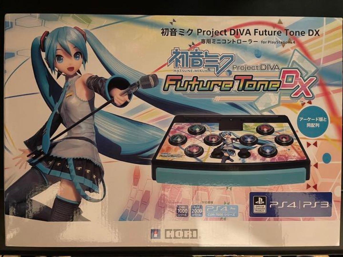 初音ミクProject DIVAf Play Station ポスター PlayStation®4 初音ミク