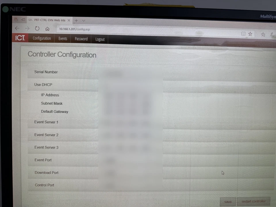 Protege PRT-CTRL-DIN GX System Controller HW v040 v01.30 00111 App v02.08 00191 - Image 2 of 4