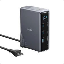 Anker Prime Docking Station 14-in-1 160W 10Gbps Data Transfer Dual 4K |Refurbish