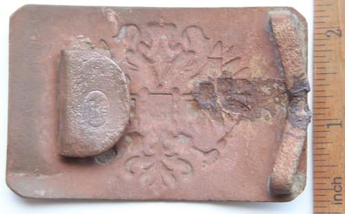 WWI WW1 Russian Imperial Belt Buckle Infantry Uniform (Y22-12-01) - Picture 2 of 4