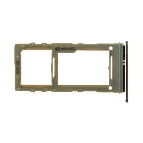 SIM Micro SD Card Tray for Samsung Galaxy S20 S20+ S20 Ultra Black Replacement - 第 1/2 張圖片