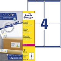 Avery Zweckform L7169-100 Versandetiketten/Versandaufkleber (400 Etiketten Mit U