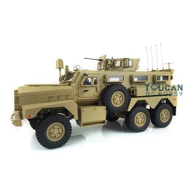 1/12 6*6 RC  6x6 MRAP Vehicle 16CH Radio Explosion Proof Car ESC Motor - Image 2 of 4