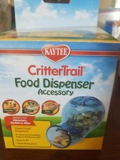 CritterTrail Food Dispenser Accessory For Hamsters, Gerbils or Mice-Brand New