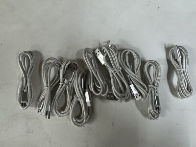 10 Total/ Samsung Galaxy S7 S6 Edge+PS4 Micro USB Cable Fast Charging Cord 3ft