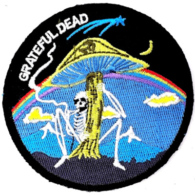 Grateful Dead ''MAGNETIC'' Embroidered Rock Patch