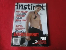 Vintage Gay Interest Magazine Instinct September 2000                         U1