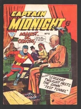 Captain Midnight  #11 1963-L. Miller-Captain Midnight vs Dr. Osmosis-VG