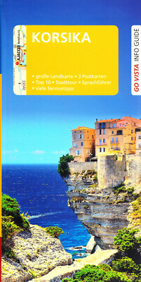 REISEFÜHRER KORSIKA 2020/21 mit AJACCIO BASTIA BONIFACIO +AKTUELLE LANDKARTE NEU
