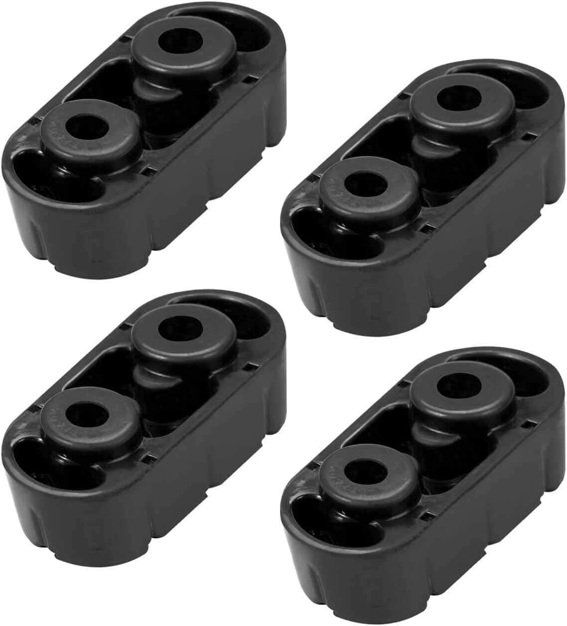 4x For 99-17 GM Chevy Silverado 1500 Exhaust Hanger Insulator Mount Holder Pipe