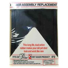 Pride Pet Doors Pet Door Medium Rubber Assembly Replacement - Opened BUT NEW