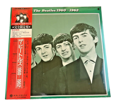 Beatles 1960-1962 Green Vinyl 2LP SEALED w/OBI - Japan | eBay