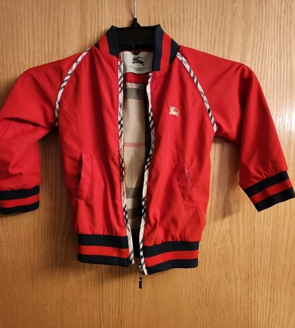 BURBERRY キッズ ストライプ ジャケット BURBERRY キッズ ストライプ ジャケット Burberry Little Girl's