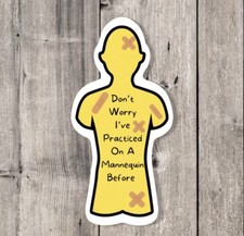 Nurse Healthcare Medical EMS Paramedic Vinyl Laptop Water Bottle Sticker Decal