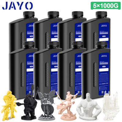 JAYO 5KG Standard/ABS-Like/Water Washable 405nm UV Resin 4K 8K LCD 3D Printer