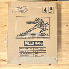 First 4 Figures Metroid Prime Varia Suit 2005 Samus  NEW+ Carton Box! #1094/2500