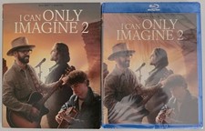 NEW I CAN ONLY IMAGINE 2 BLU RAY SLIPCOVER SLEEVE FREE USA SHIPPING