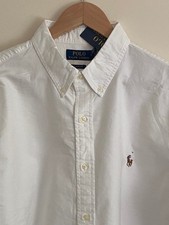 130 NEW Men's XL Polo Ralph Lauren Classic Fit White Oxford Shirt