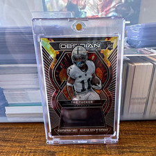 2023 Panini Obsidian Tre Tucker Las Vegas Raiders Rookie Eruption Materials /199