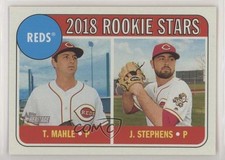 2018 Topps Heritage Rookie Stars Tyler Mahle Jackson Stephens #339 0q1p