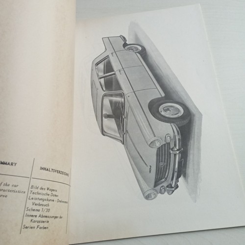 RARE Peugeot Brochure MAGASIN VENDEUR 404 GARAGE - Picture 13 of 17