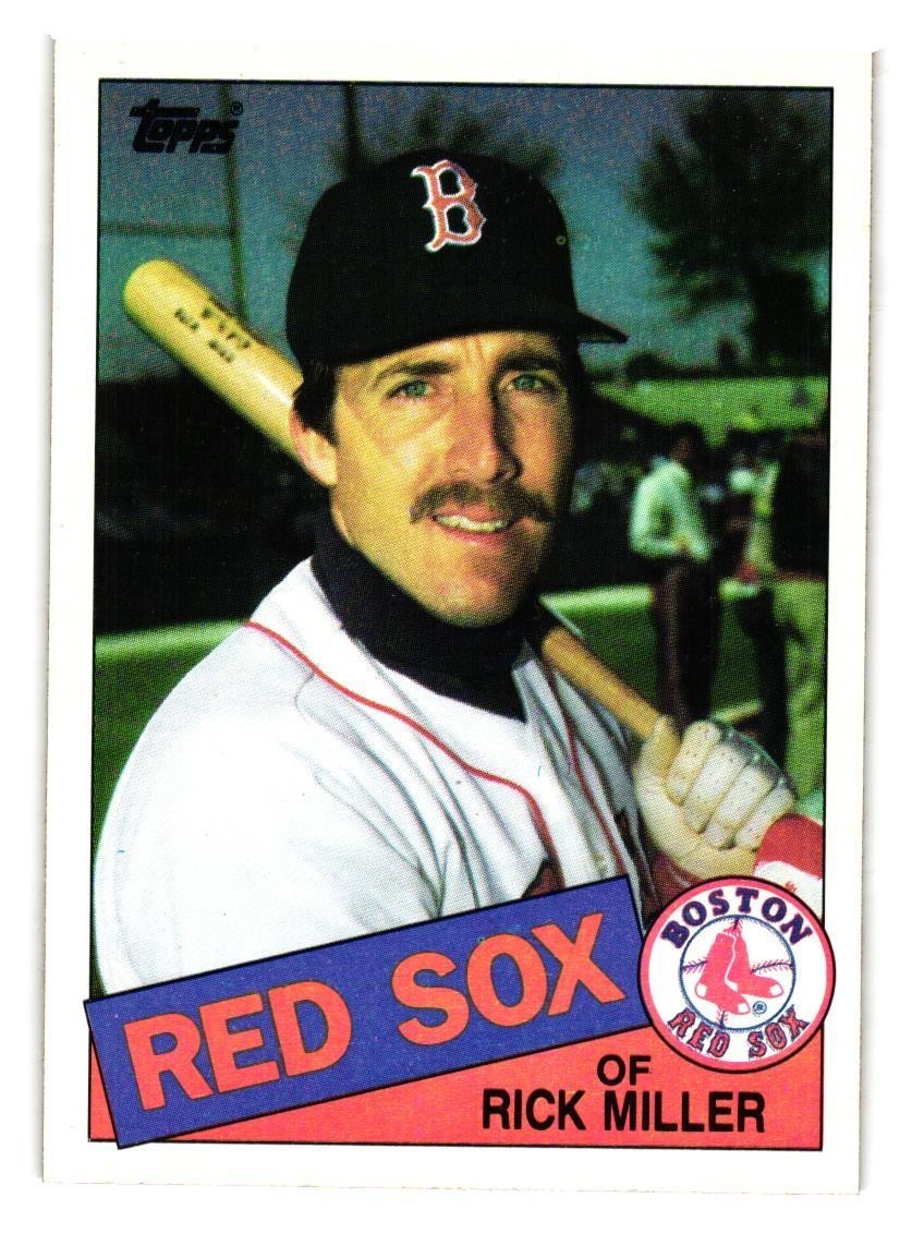 1985 Topps - #502 Rick Miller 