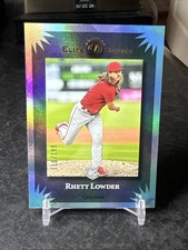 Rhett Lowder Rookie 2025 Donruss Elite Series #4 Holo Parallel /199 Reds RC