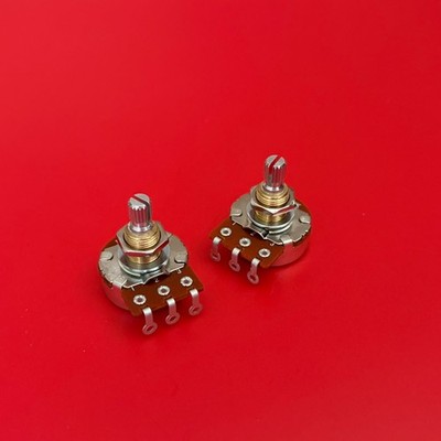 Bourns 500K Split Shaft Audio Taper Short Shaft Potentiometer 1 Pair