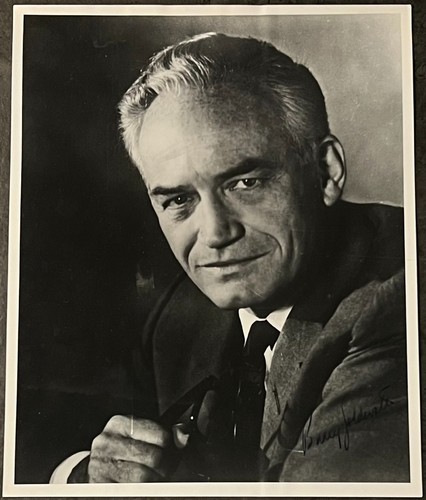 Barry Goldwater Signed Vintage Portrait Photograph U.S. Senator Arizona